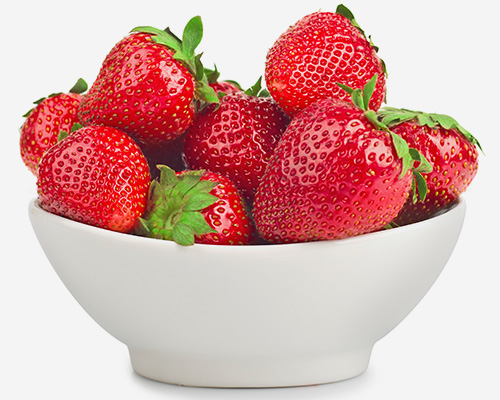 strawberries in bowl