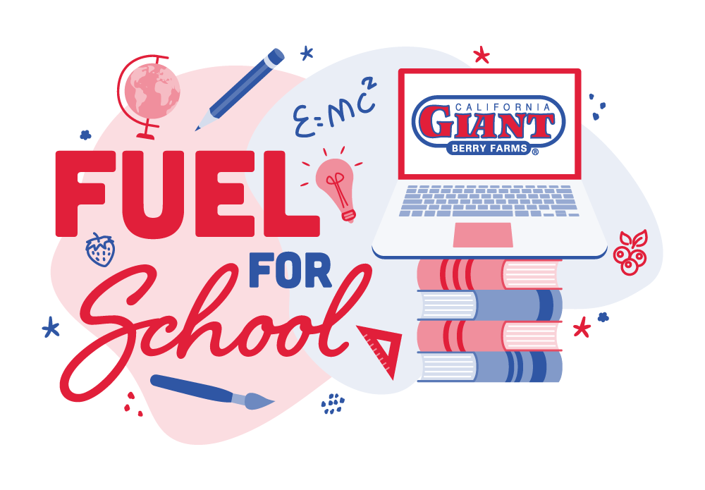 School is back in session and California Giant Berry Farms is here to help you ace the new year! Enter to win one of two $500 Visa gift cards!